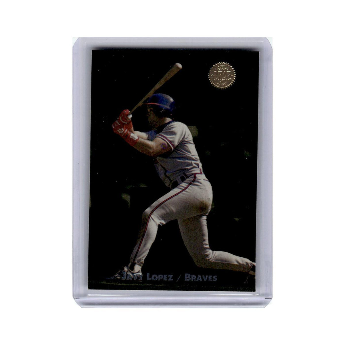 Javy Lopez 1994 Leaf Gold Rookies #1 Atlanta Braves Baseball Card NM