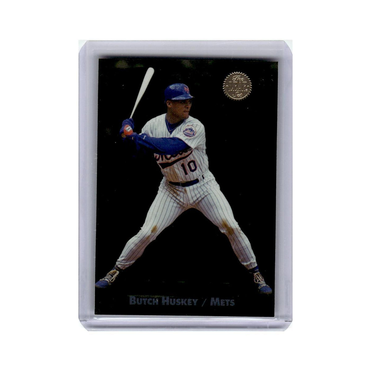 Butch Huskey 1994 Leaf Gold Rookies #3 New York Mets Baseball Card NM