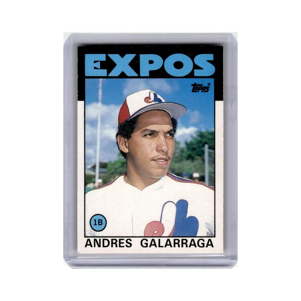 Andres Galarraga 1986 Topps Traded #40T Montreal Expos Baseball Card NM