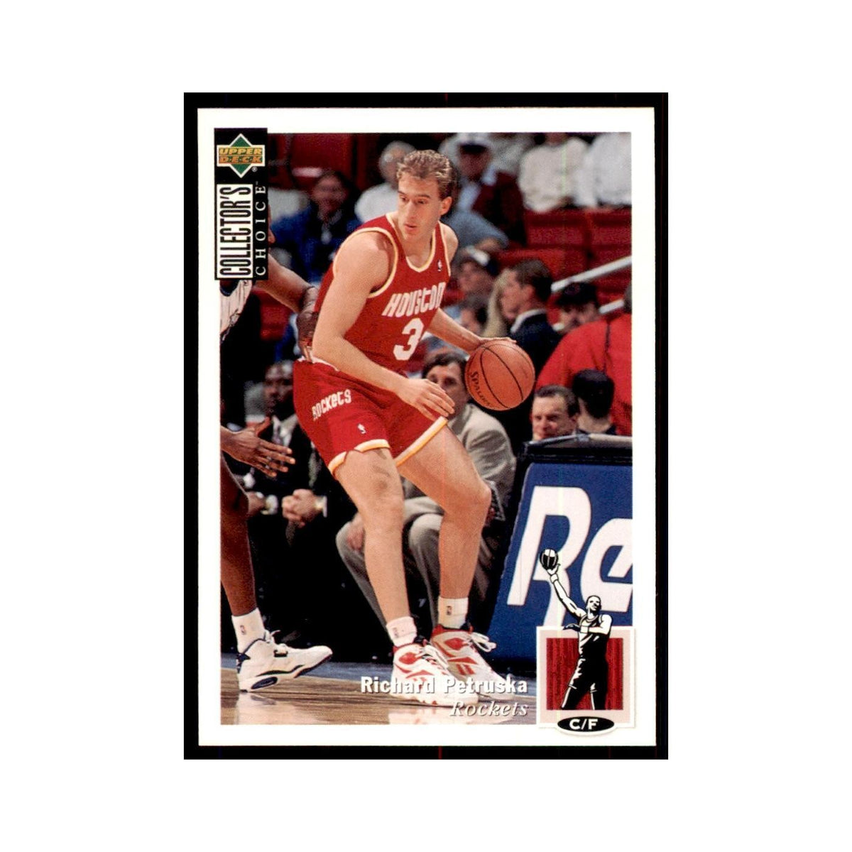 1994 Upper Deck Collectors Choice Richard Petruska Basketball Cards #92