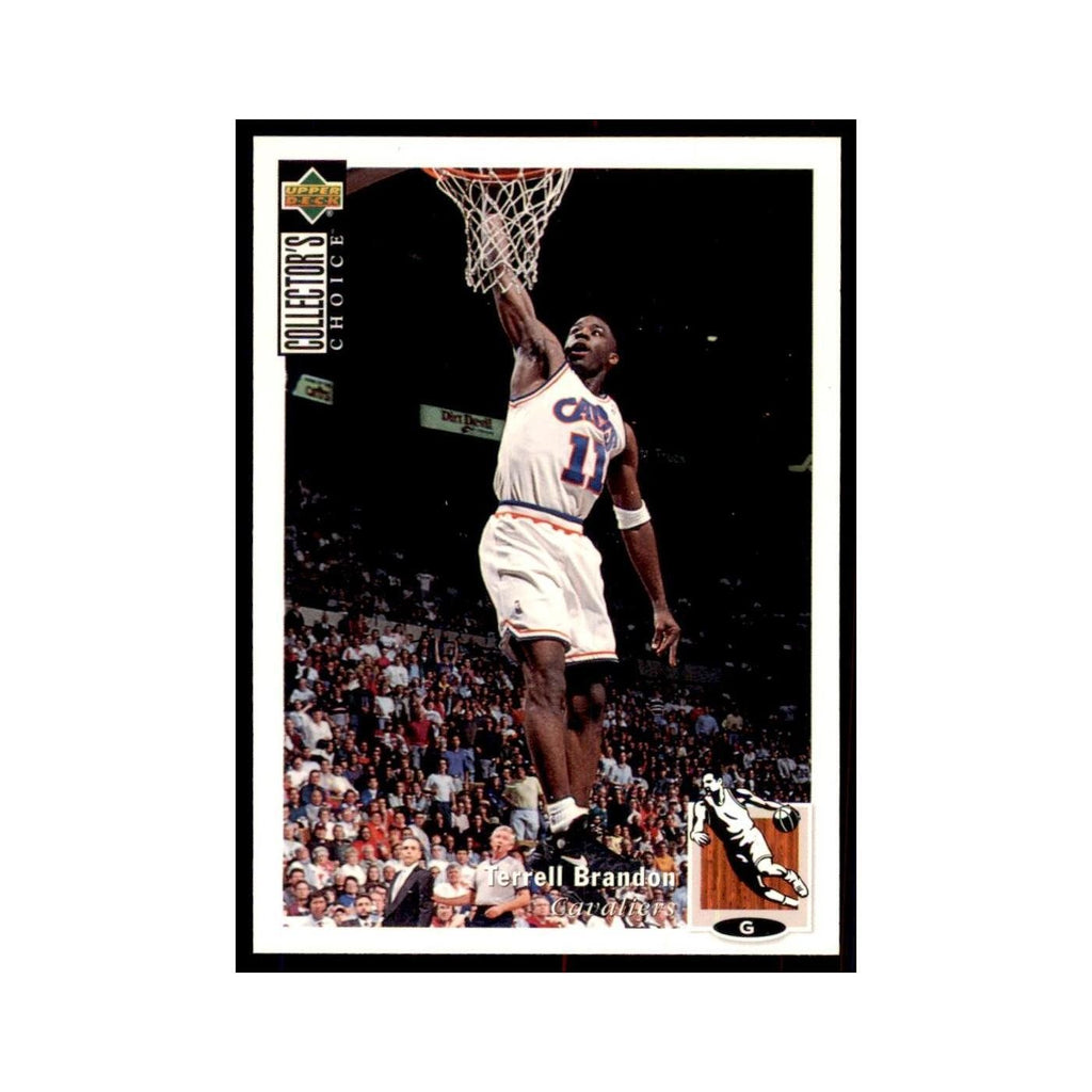 1994 Upper Deck Collectors Choice Terrell Brandon Basketball Cards #49