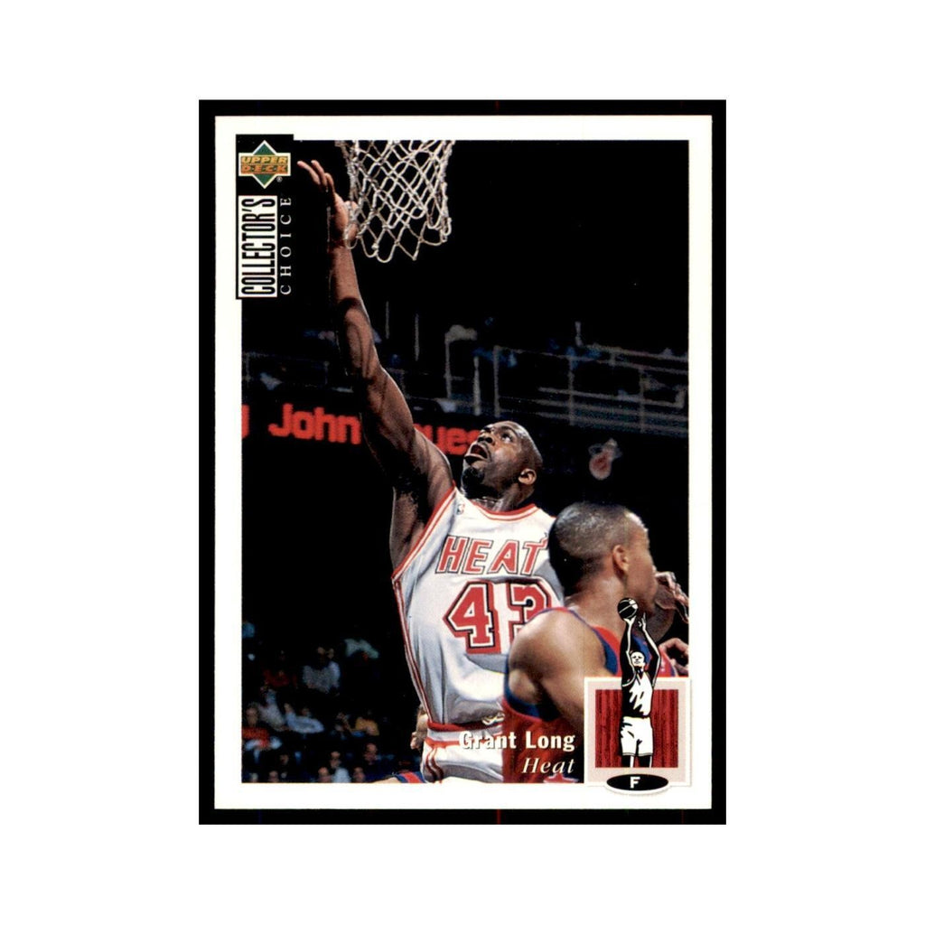 1994 Upper Deck Collectors Choice Grant Long Basketball Cards #43
