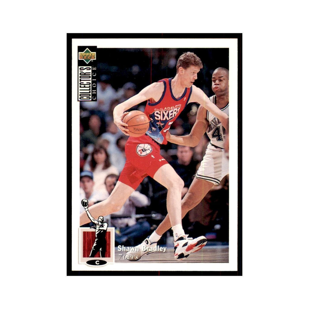 1994 Upper Deck Collectors Choice Shawn Bradley Basketball Cards #76