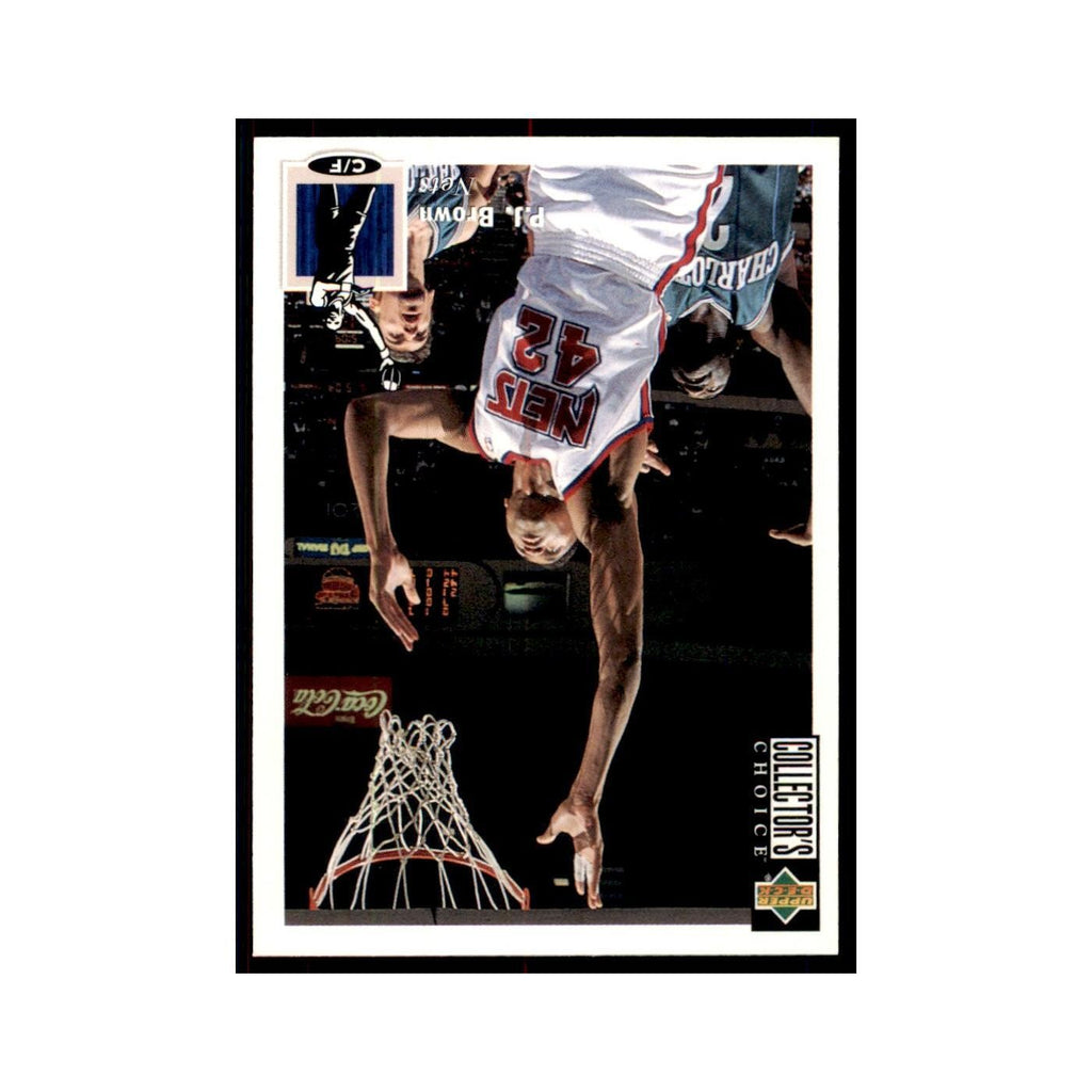 1994 Upper Deck Collectors Choice P.J. Brown Basketball Cards #74