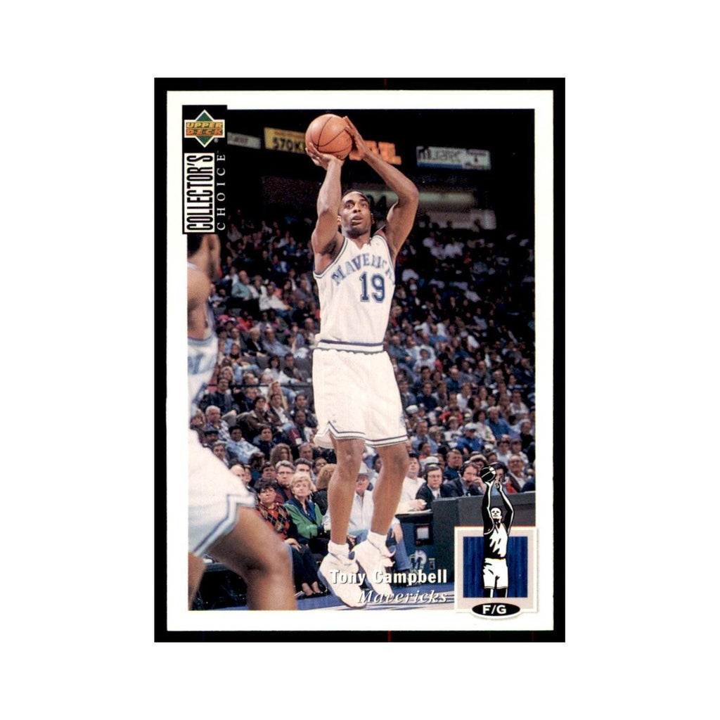 1994 Upper Deck Collectors Choice Tony Campbell Basketball Cards #19