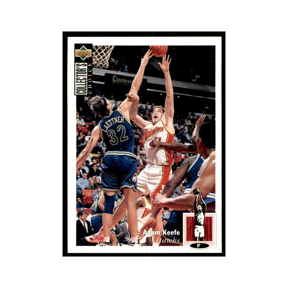 1994 Upper Deck Collectors Choice Adam Keefe Basketball Cards #73