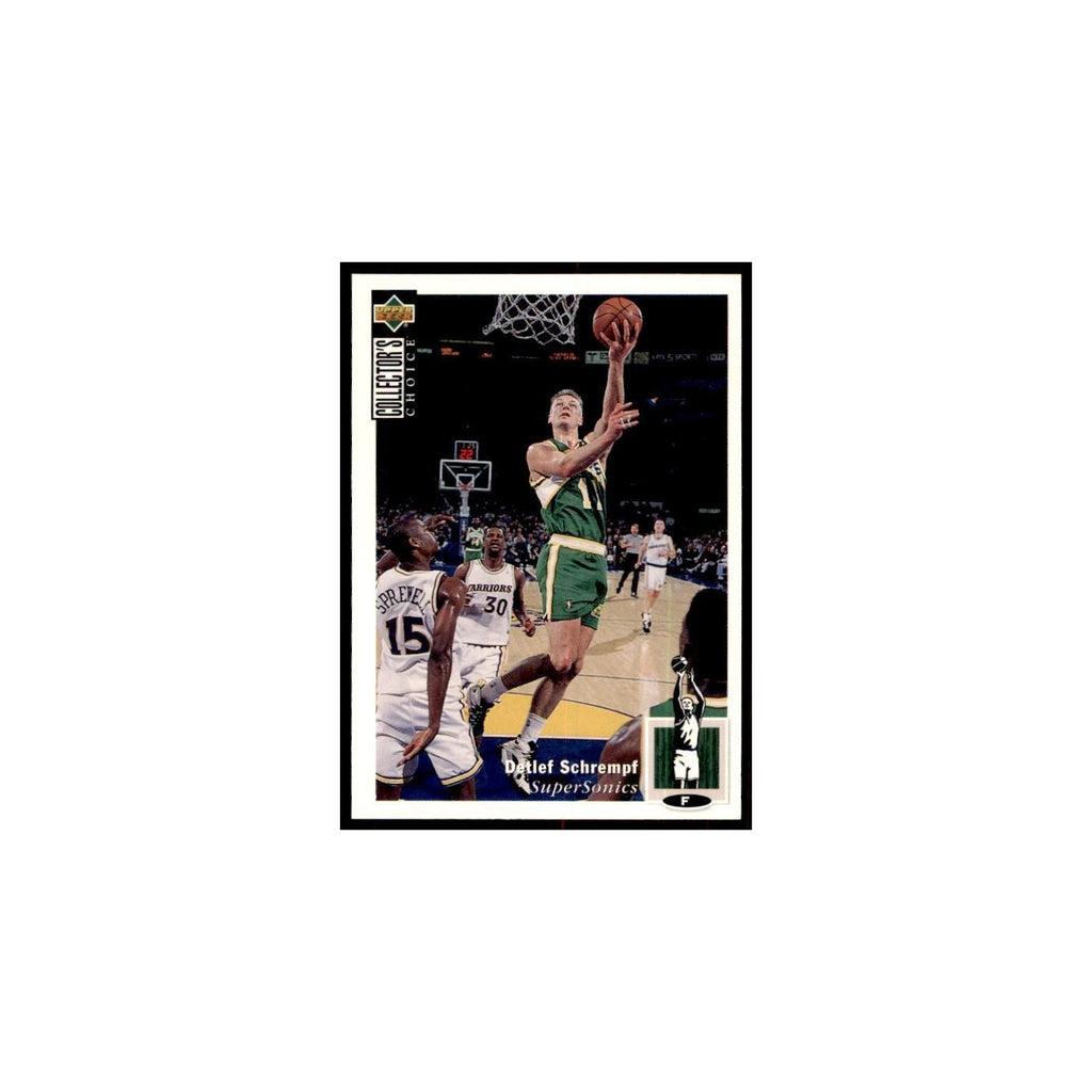 1994 Upper Deck Collectors Choice Detlef Schrempf Basketball Cards #111