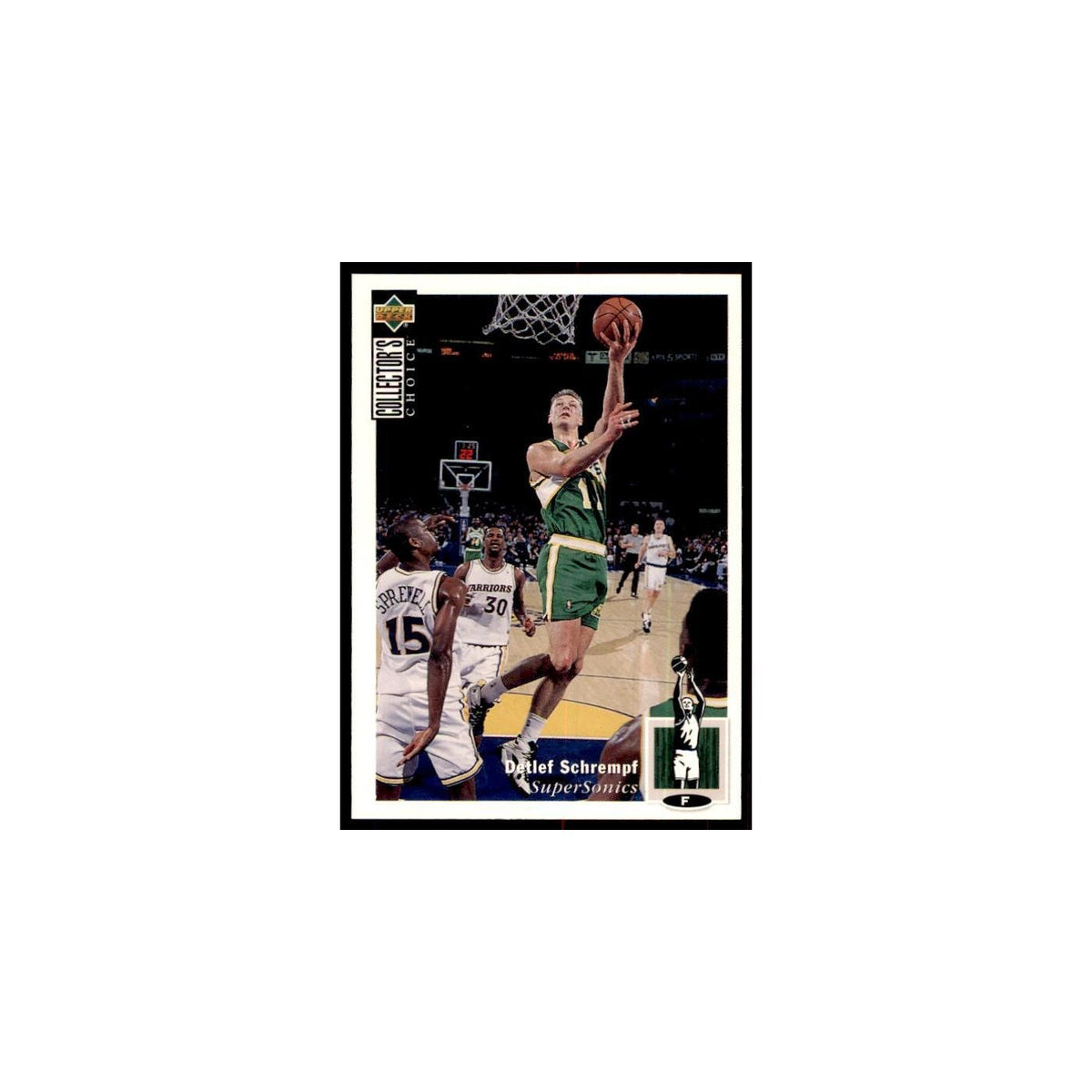 1994 Upper Deck Collectors Choice Detlef Schrempf Basketball Cards #111