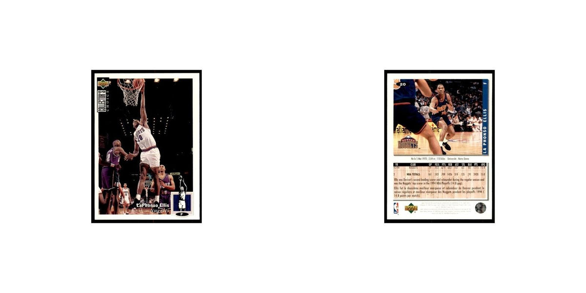 1994 Upper Deck Collectors Choice LaPhonso Ellis Basketball Cards #20