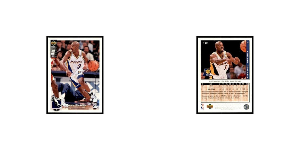 1994 Upper Deck Collectors Choice Haywoode Workman Basketball Cards #109