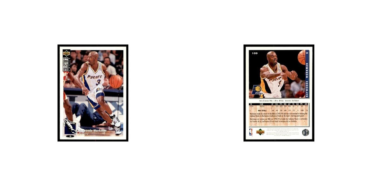 1994 Upper Deck Collectors Choice Haywoode Workman Basketball Cards #109