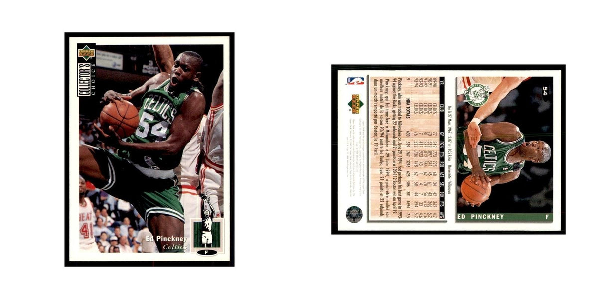 1994 Upper Deck Collectors Choice Ed Pinckney Basketball Cards #54