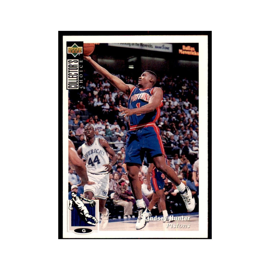 1994 Upper Deck Collectors Choice Lindsey Hunter Basketball Cards #82