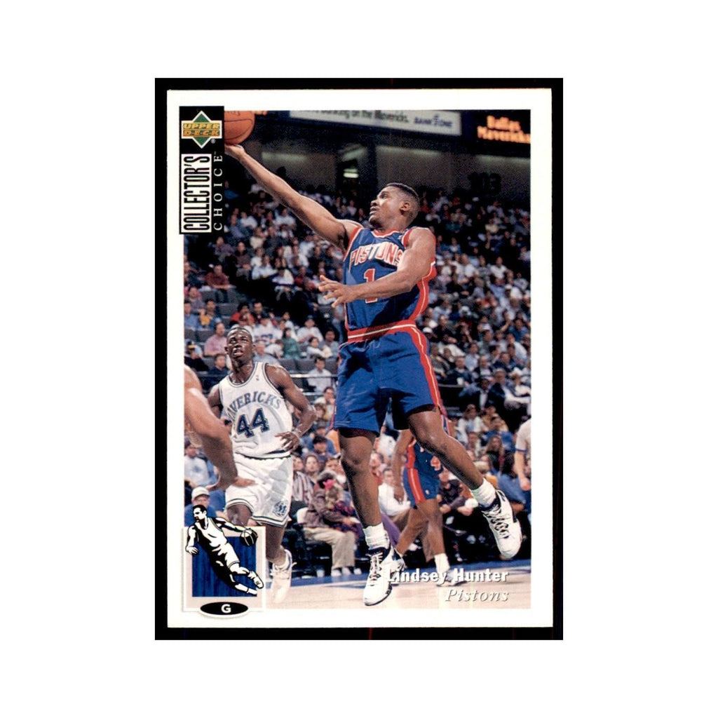 1994 Upper Deck Collectors Choice Lindsey Hunter Basketball Cards #82