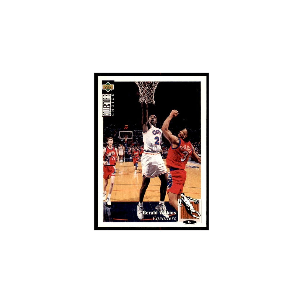1994 Upper Deck Collectors Choice Gerald Wilkins Basketball Cards #21
