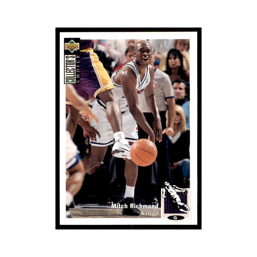 1994 Upper Deck Collectors Choice Mitch Richmond Basketball Cards #102