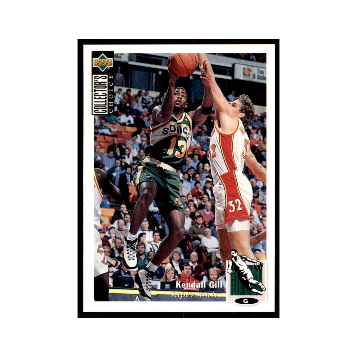 1994 Upper Deck Collectors Choice Kendall Gill Basketball Cards #13