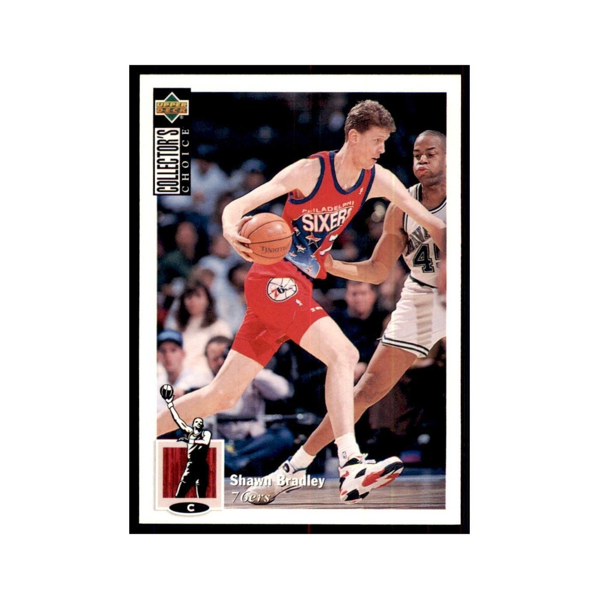 1994 Upper Deck Collectors Choice Shawn Bradley Basketball Cards #76