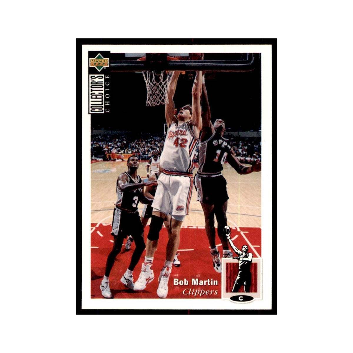 1994 Upper Deck Collectors Choice Bob Martin Basketball Cards #48