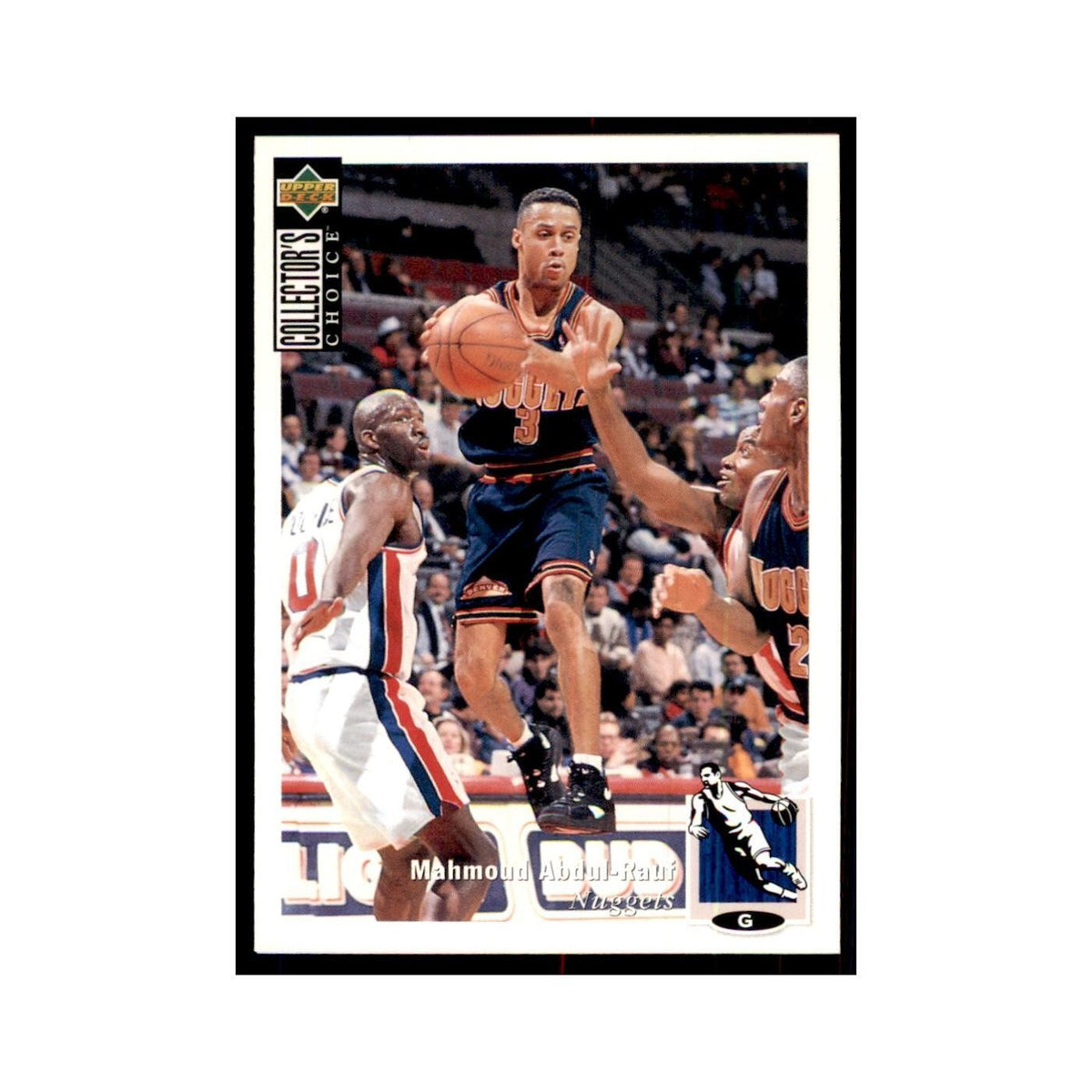 1994 Upper Deck Collectors Choice Mahmoud Abdul-Rauf Basketball Cards #103