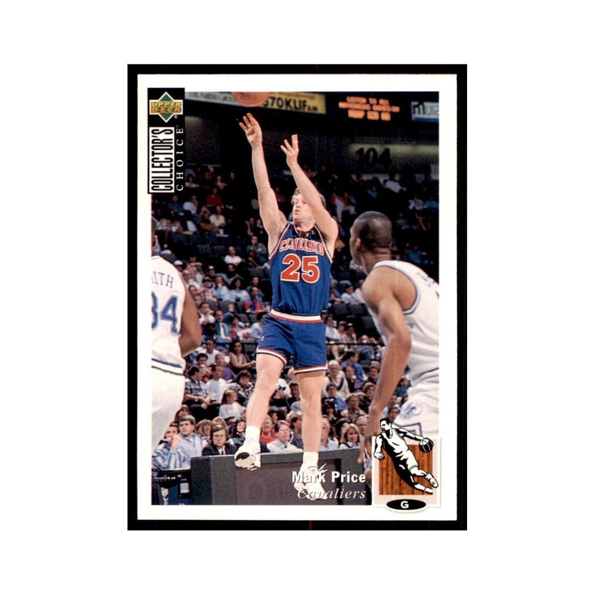 1994 Upper Deck Collectors Choice Mark Price Basketball Cards #25