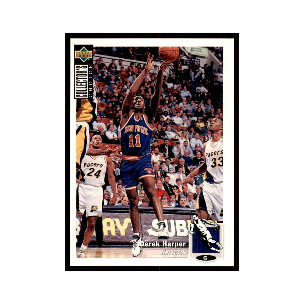 1994 Upper Deck Collectors Choice Derek Harper Basketball Cards #99