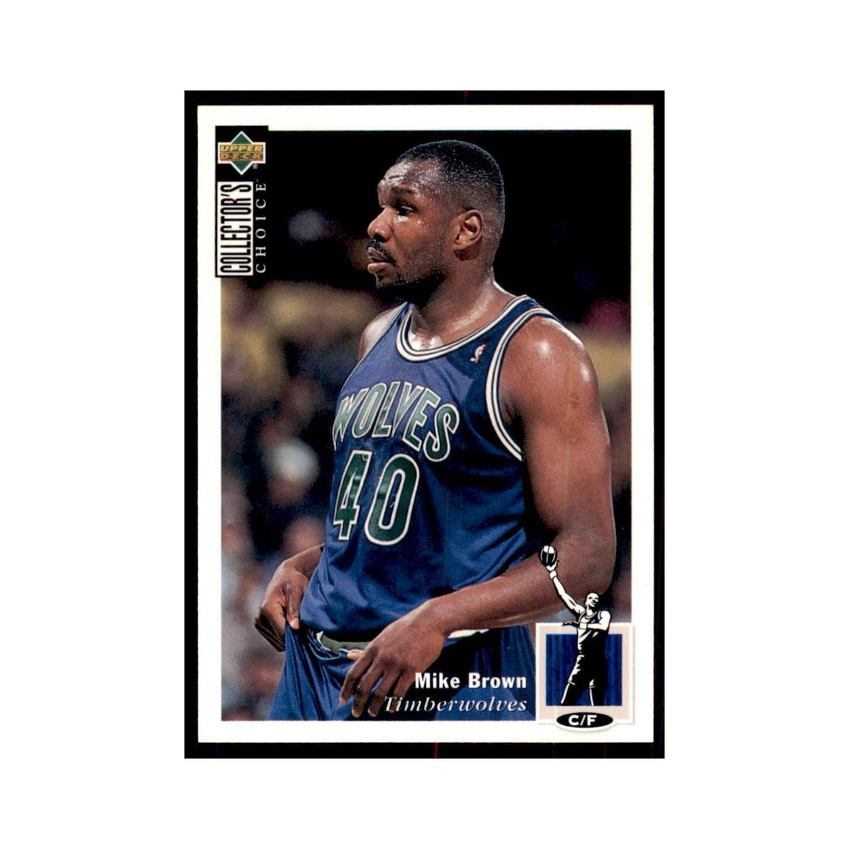 1994 Upper Deck Collectors Choice Mike Brown Basketball Cards #84