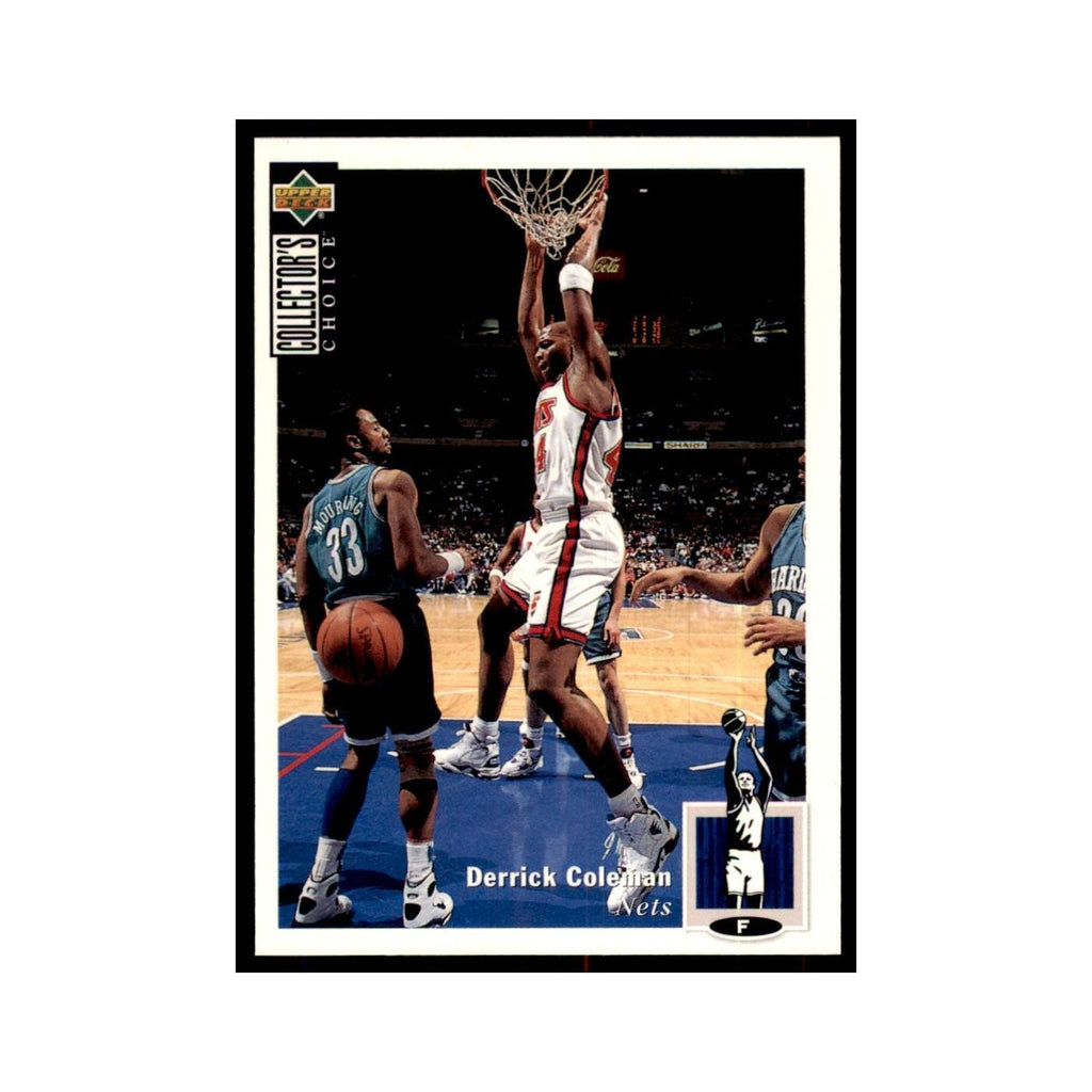 1994 Upper Deck Collectors Choice Derrick Coleman Basketball Cards #44