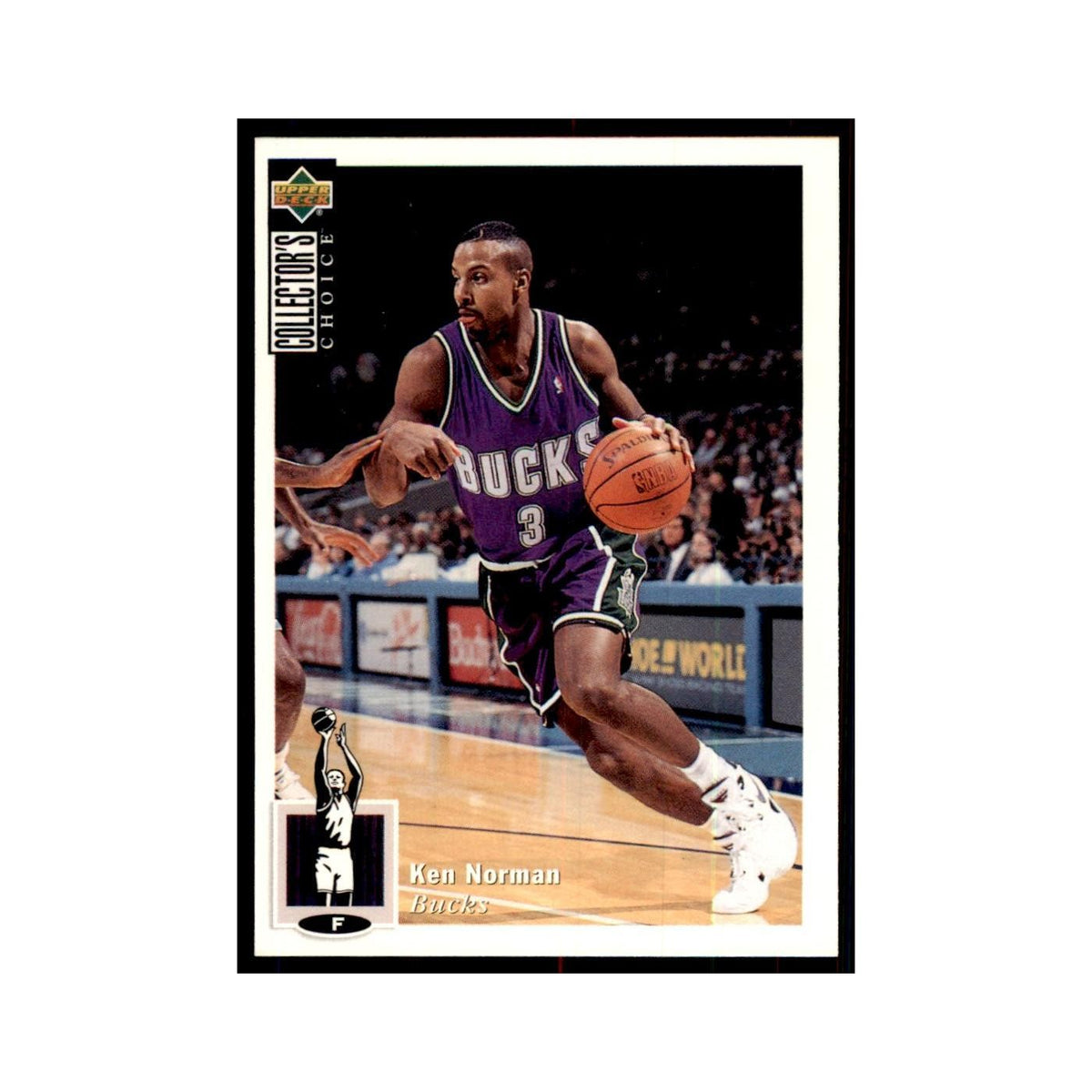 1994 Upper Deck Collectors Choice Ken Norman Basketball Cards #71