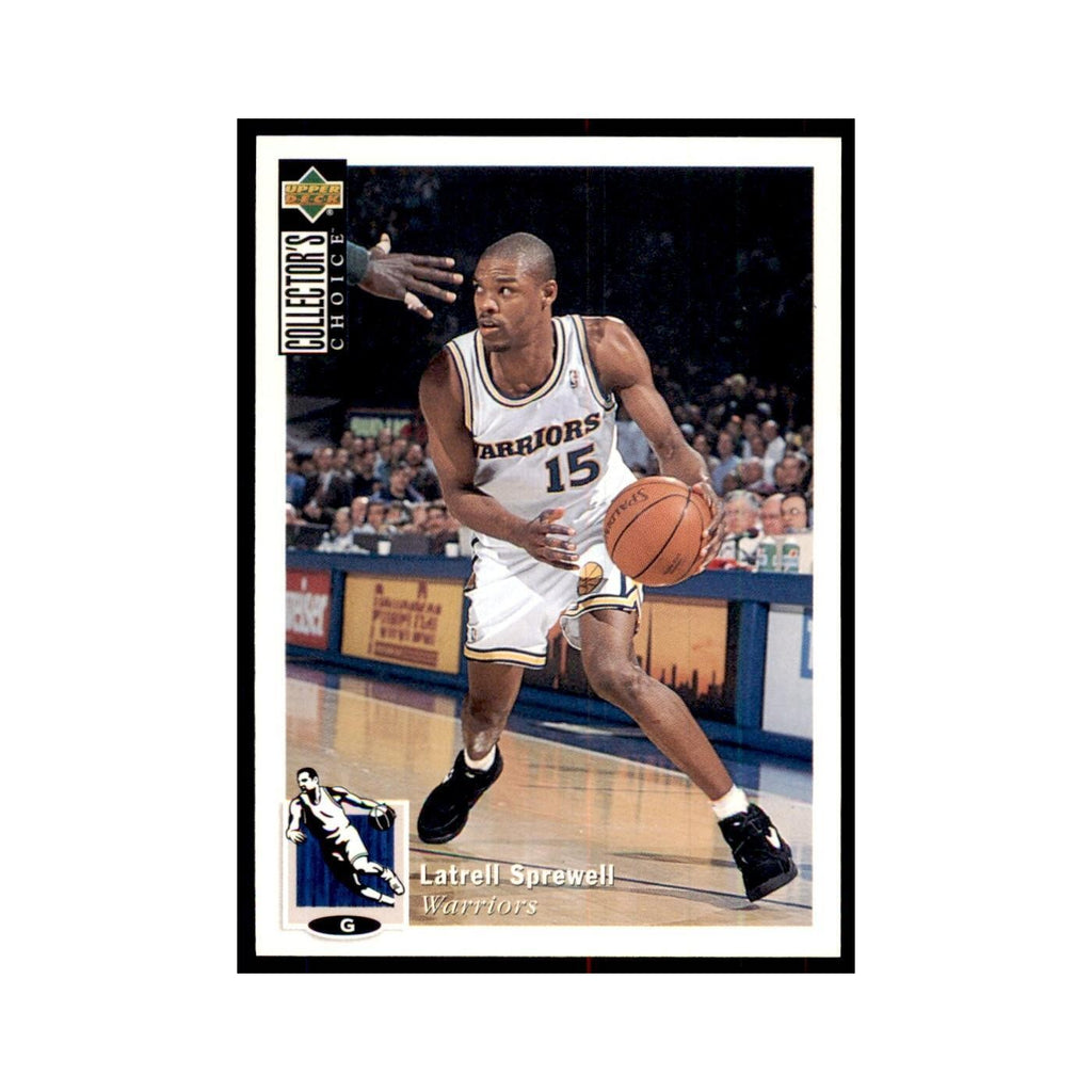 1994 Upper Deck Collectors Choice Latrell Sprewell Basketball Cards #15