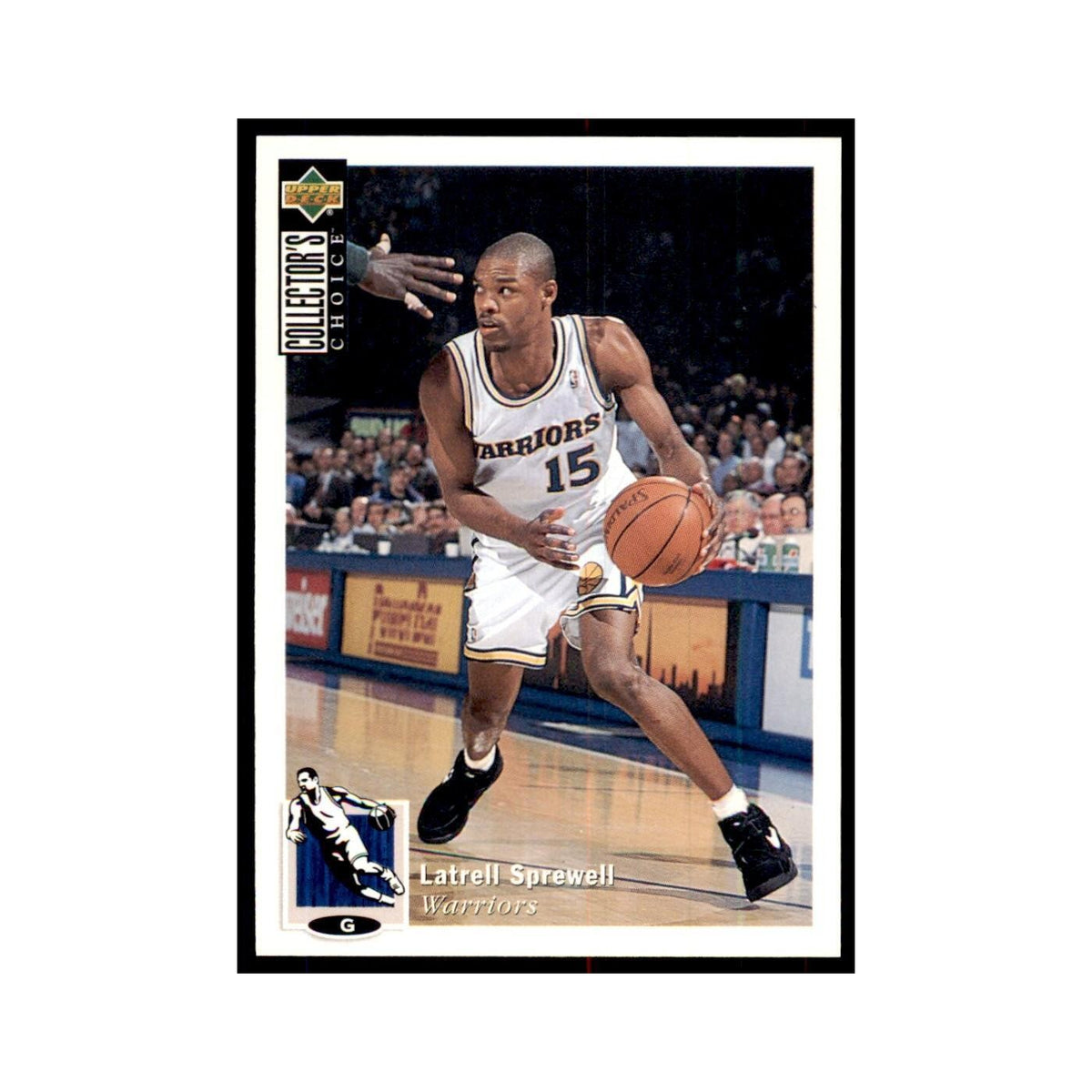 1994 Upper Deck Collectors Choice Latrell Sprewell Basketball Cards #15