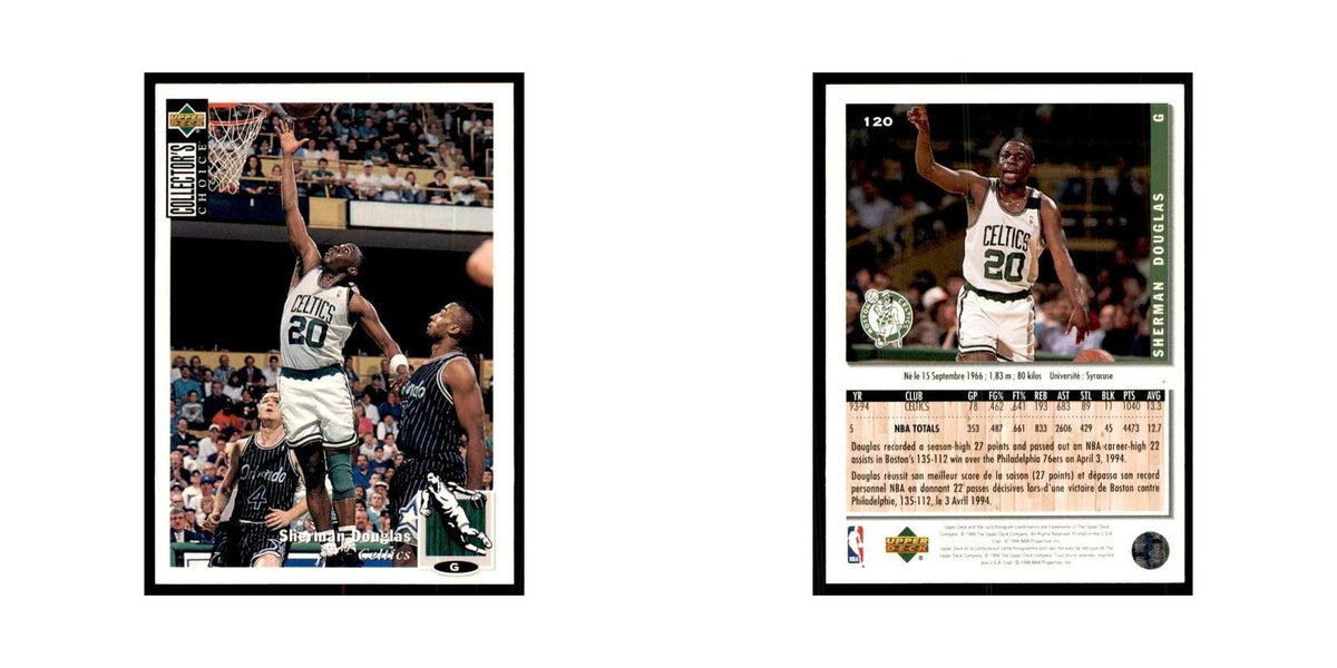 1994 Upper Deck Collectors Choice Sherman Douglas Basketball Cards #120