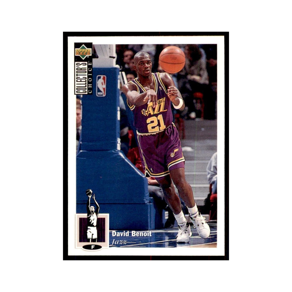 1994 Upper Deck Collectors Choice David Benoit Basketball Cards #121