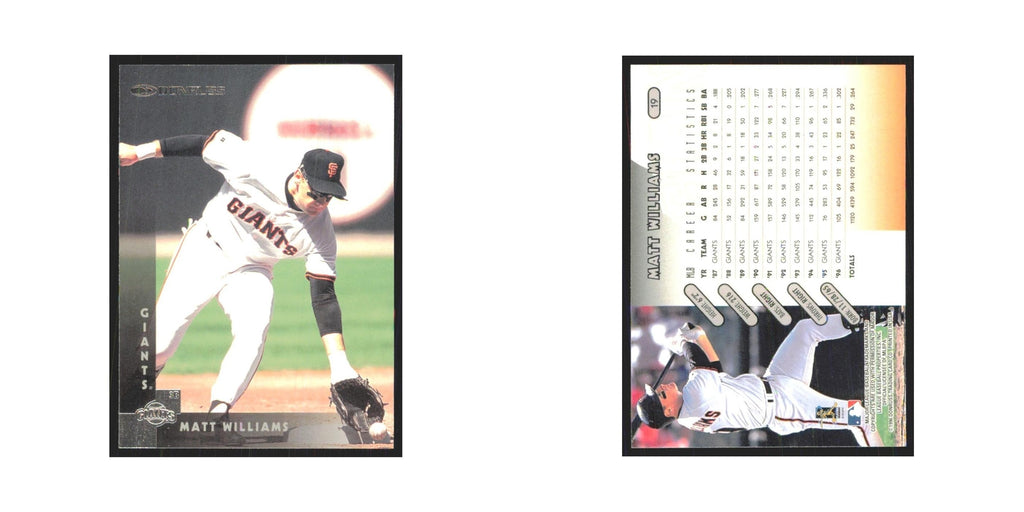 1997 Donruss Matt Williams Giants #19