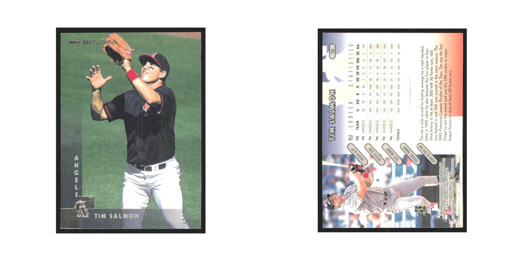 1996 Donruss Tim Salmon Angels #76