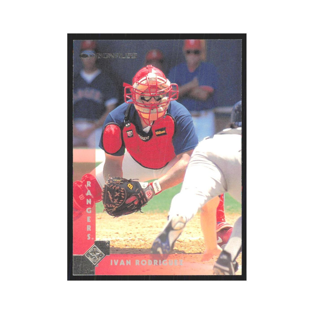 1996 Donruss Ivan Rodriguez Rangers #31