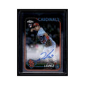 Irving Lopez Rookie Auto 2024 Topps Chrome Update On Card Auto #95 Cardinals NM