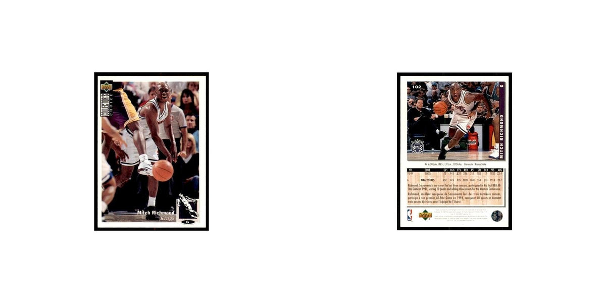 1994 Upper Deck Collector's Choice Mitch Richmond Kings #102