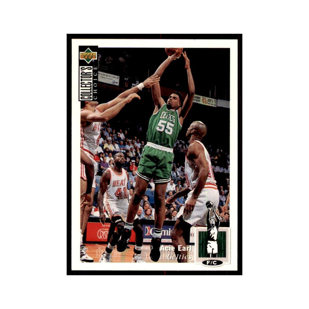 1994 Upper Deck Collector's Choice Acie Earl Celtics #155