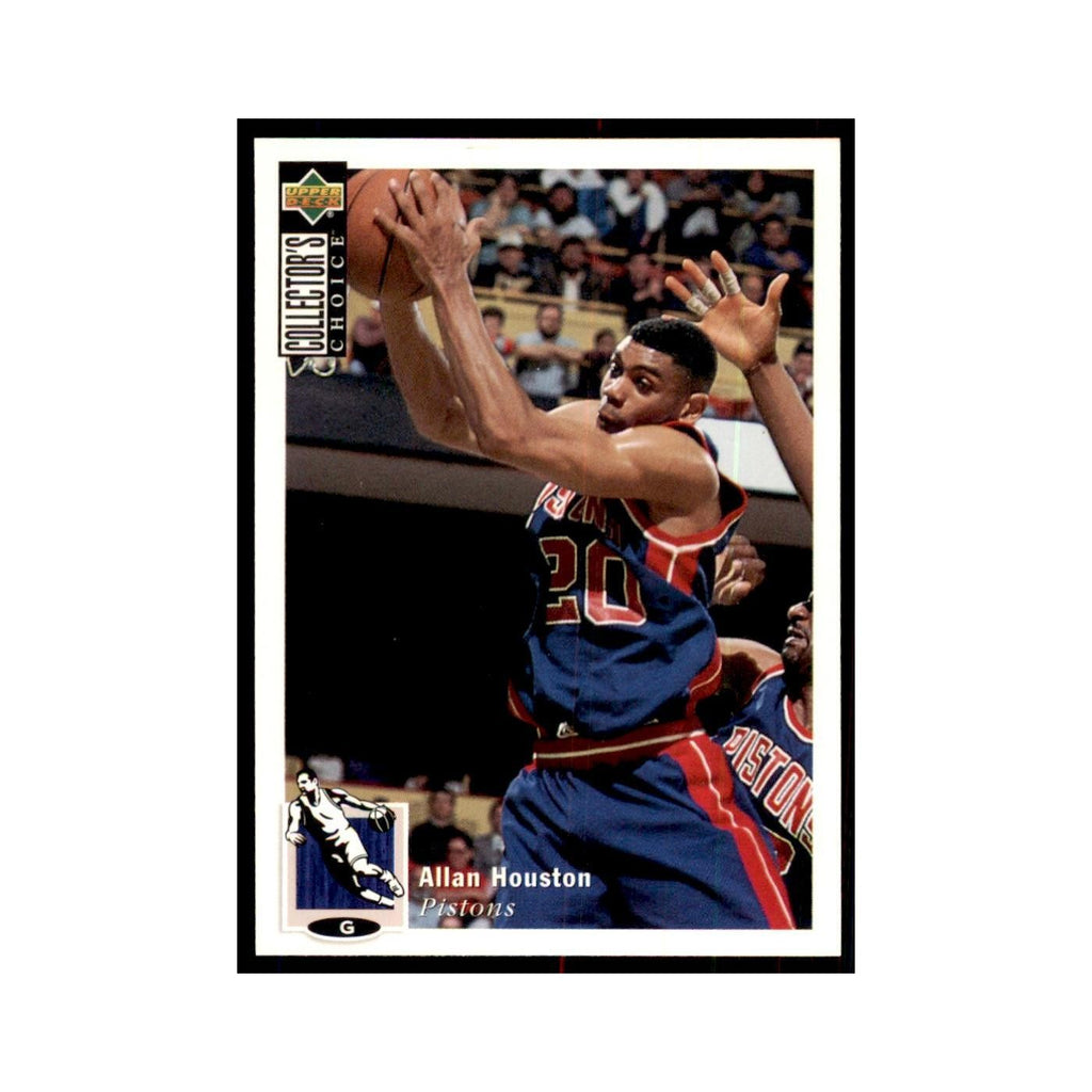 1994 Upper Deck Collector's Choice Allan Houston Pistons #162