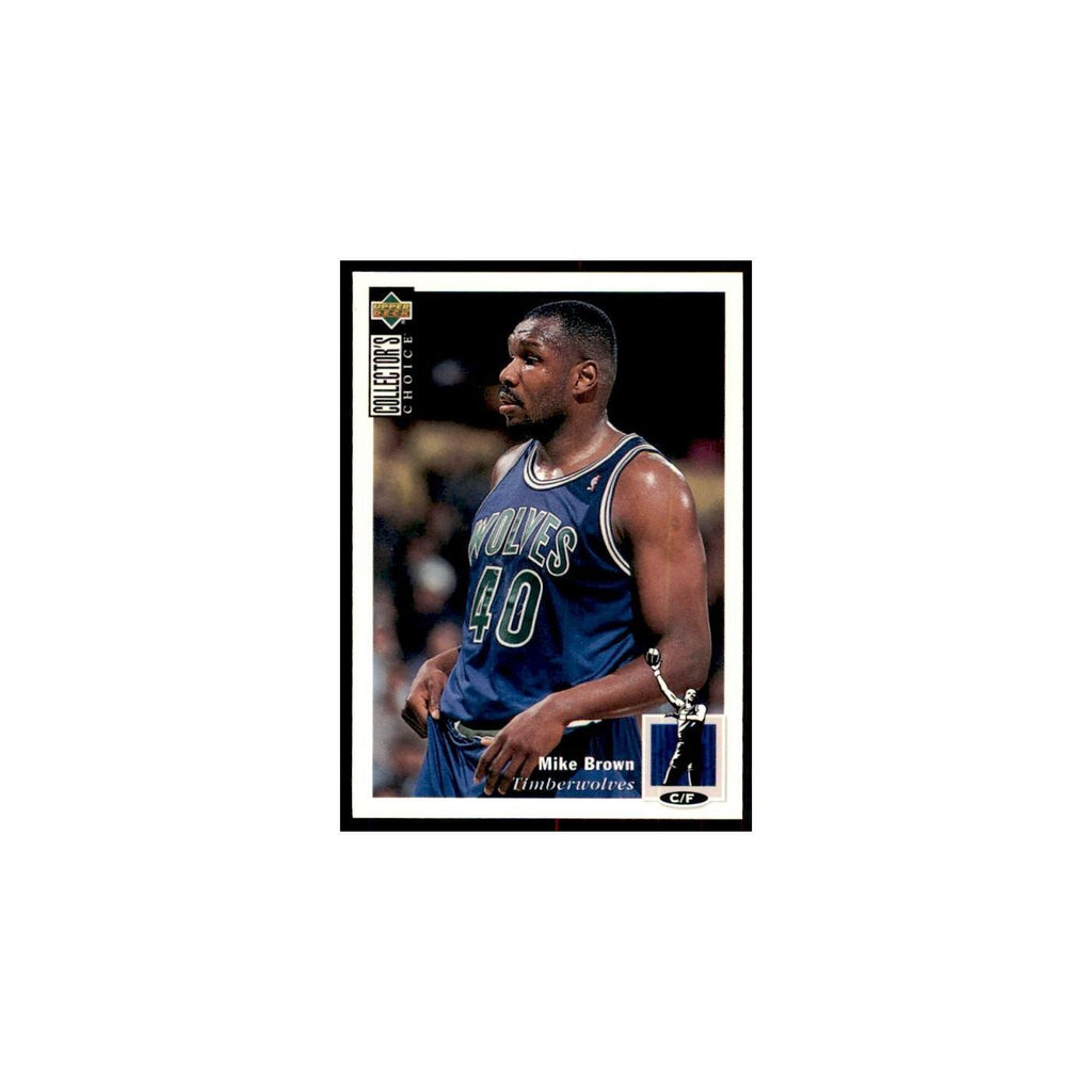 1994 Upper Deck Collector's Choice Mike Brown Timberwolves #84