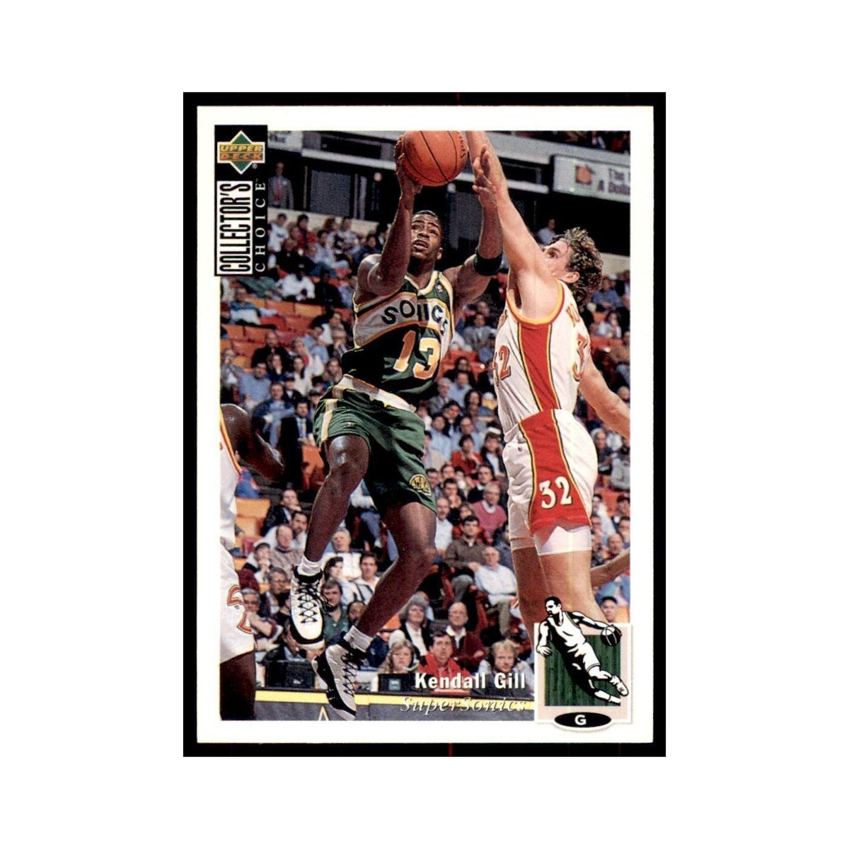 1994 Upper Deck Collector's Choice Kendall Gill Seattle SuperSonics #13