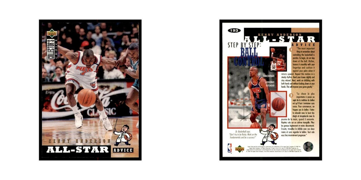 1994 Upper Deck Collector's Choice Kenny Anderson Nets #193