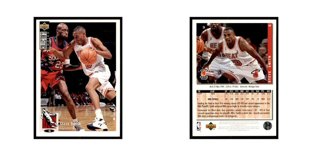 1994 Upper Deck Collector's Choice Steve Smith Heat #3