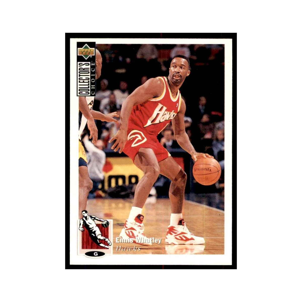 1994 Upper Deck Collector's Choice Ennis Whatley Hawks #39