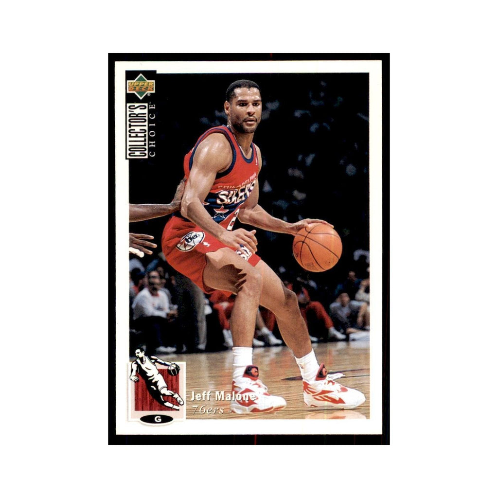 1994 Upper Deck Collector's Choice Jeff Malone 76ers #60