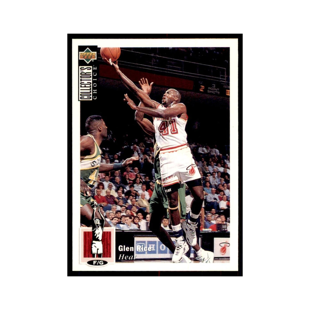 1994 Upper Deck Collector's Choice Glen Rice Heat #41