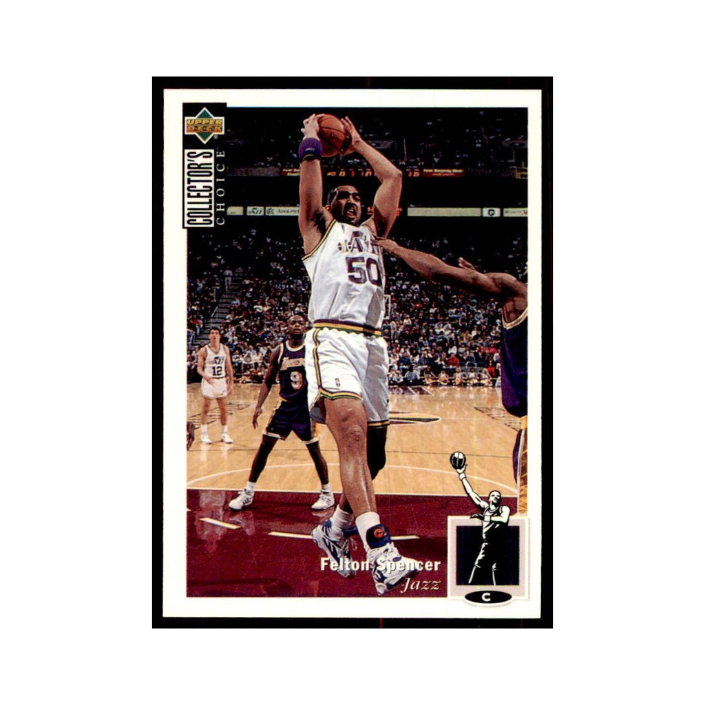 1994 Upper Deck Collector's Choice Felton Spencer Jazz #150