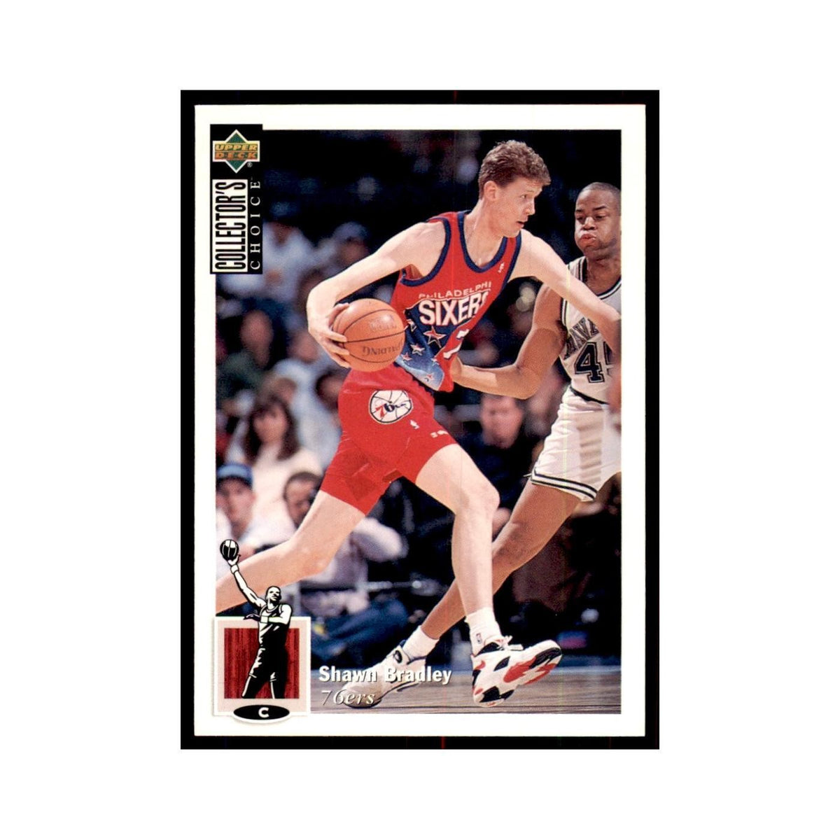 1994 Upper Deck Collector's Choice Shawn Bradley 76ers #76
