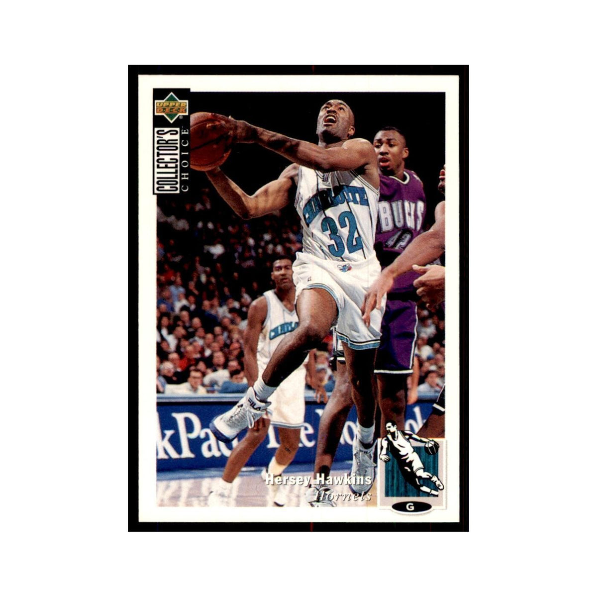1994 Upper Deck Collector's Choice Hersey Hawkins Hornets #156